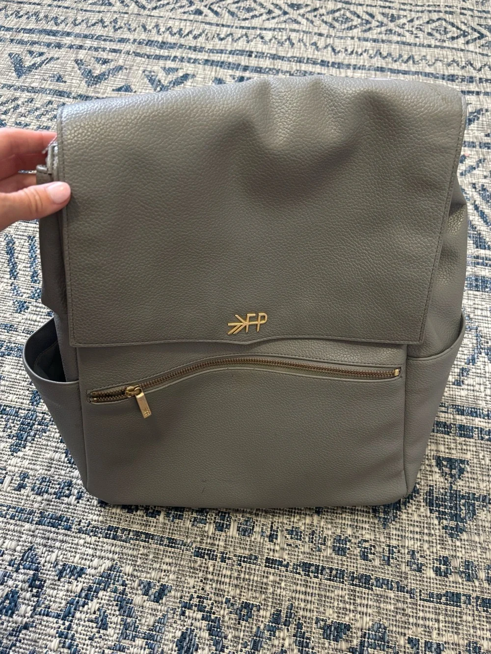 Gray Freshly Picked Diaper Bag Tote ✨